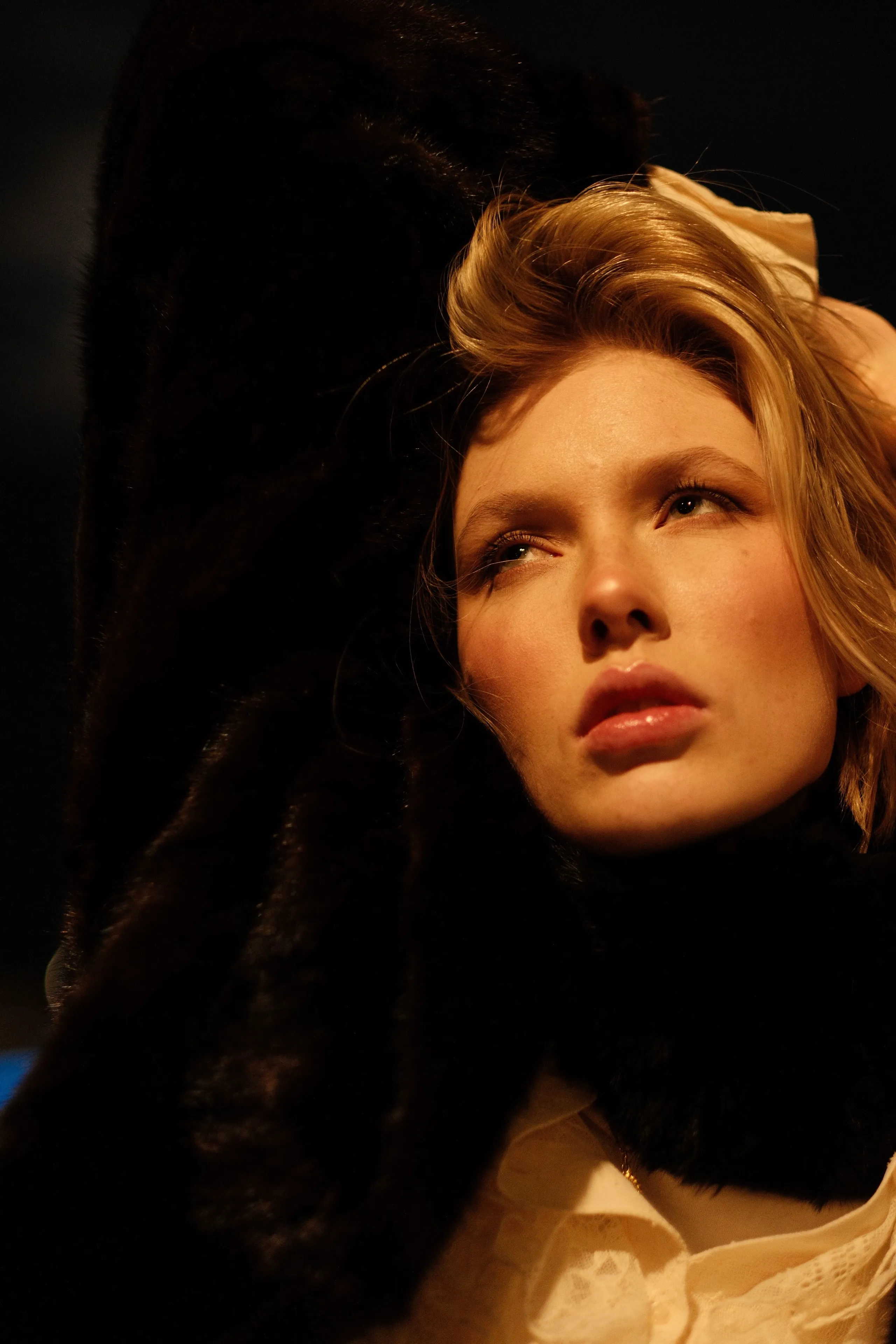 Portrait Photography at Night - detail from the blog article