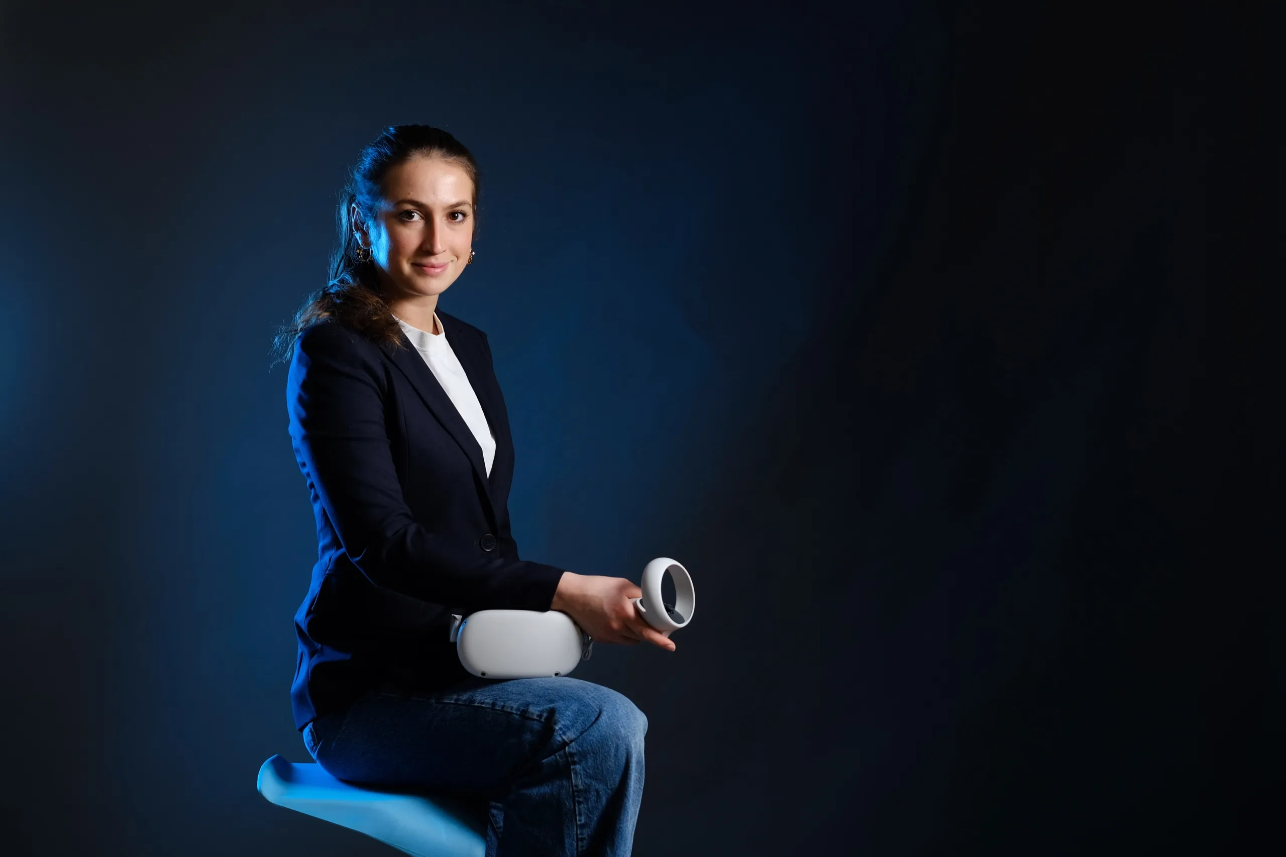 How a White Wall Became a Photo Studio with Light - detail from the blog article