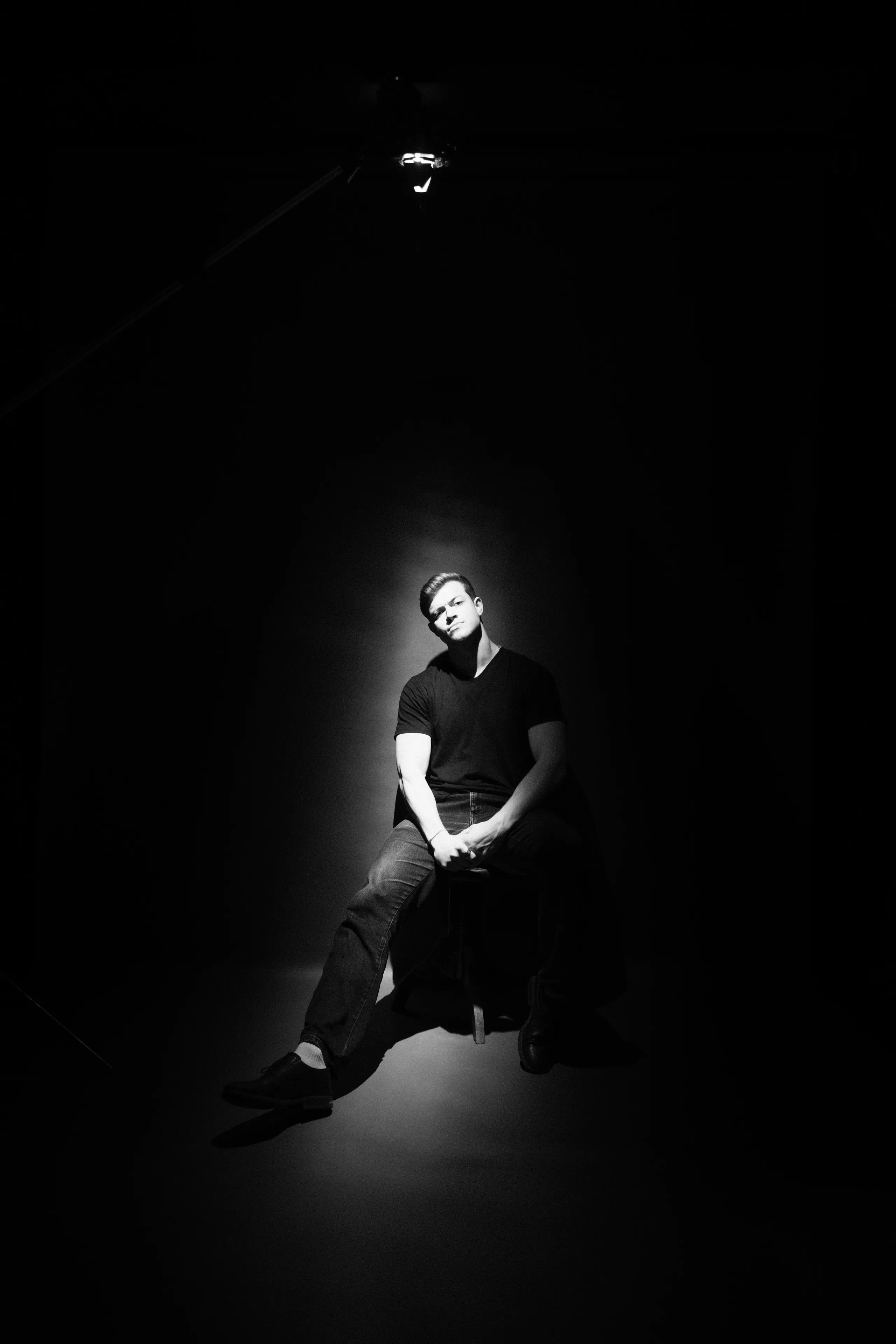Moody Studio Portraits with Character - detail from the blog article