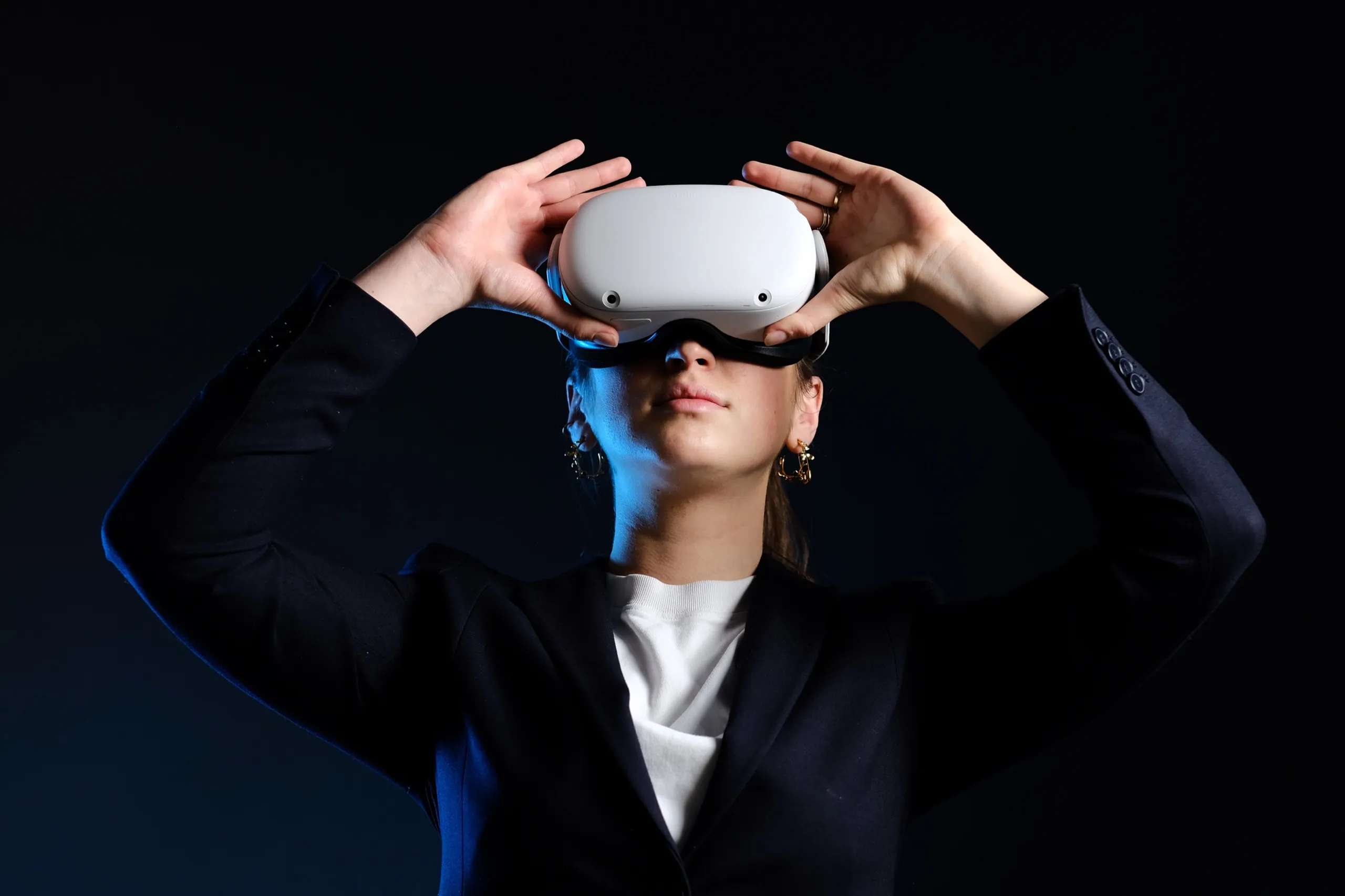 How a White Wall Became a Photo Studio with Light - detail from the blog article