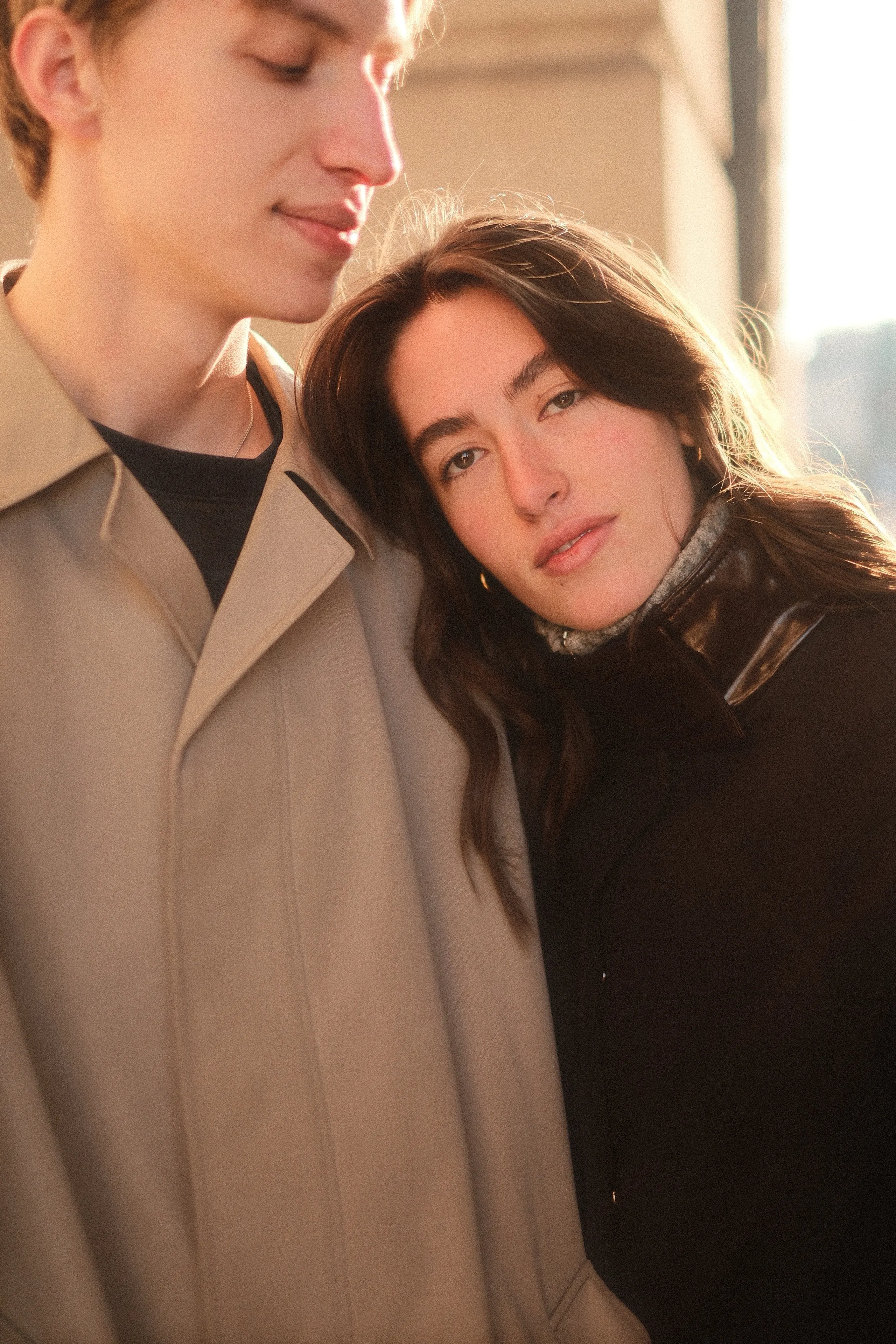 Couple Photos in Vienna Between Rathaus and Heldenplatz - detail from the blog article
