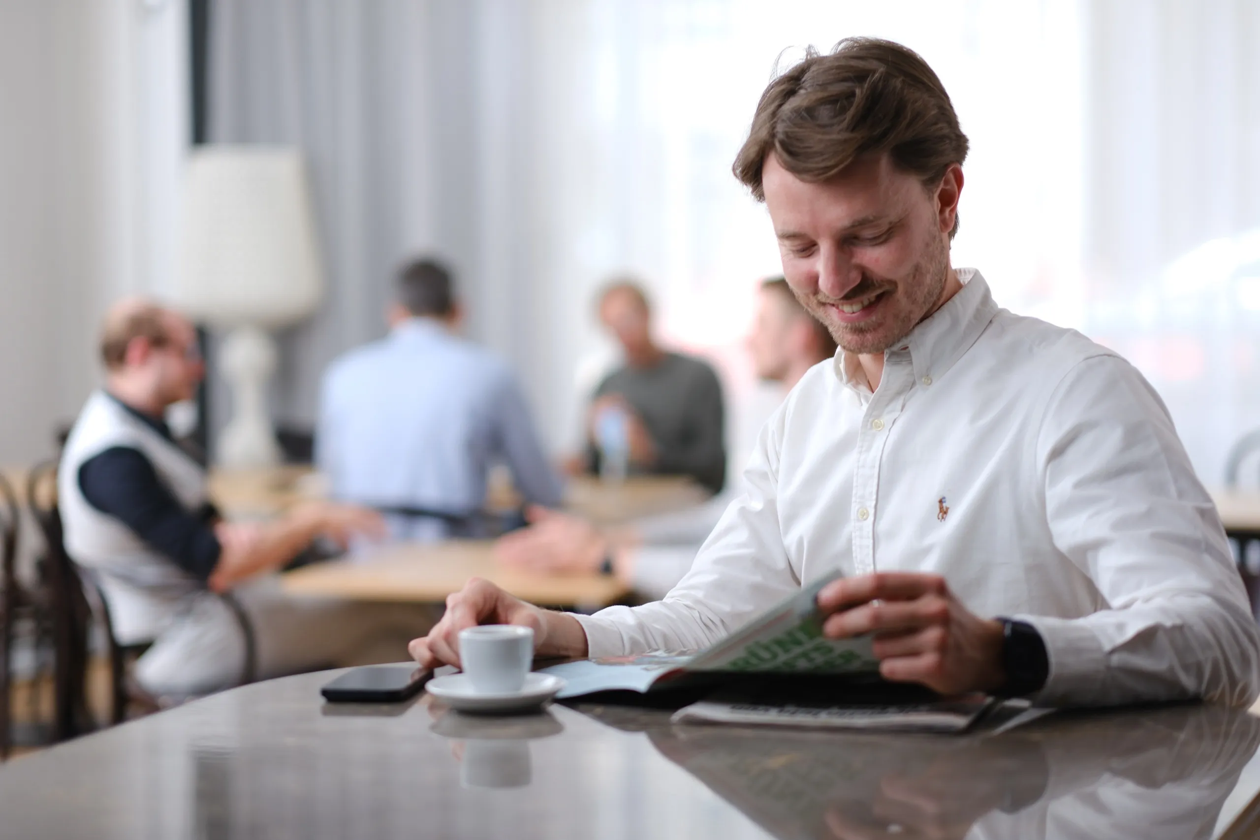 From Mood Board to Window Light: How Office Portraits Come Together - detail from the blog article
