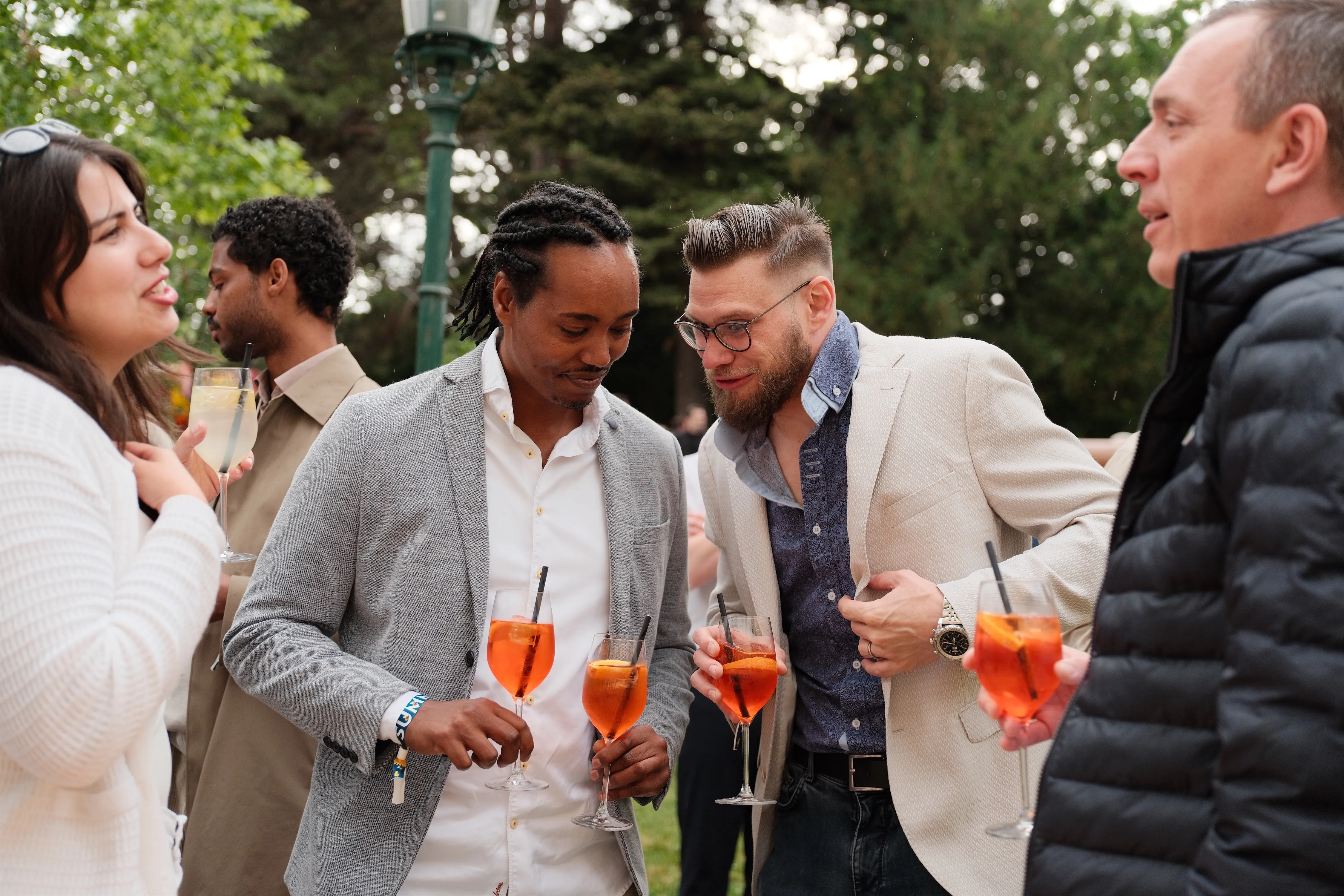 Photographing a Summer Party at Schloss Hunyadi - detail from the blog article