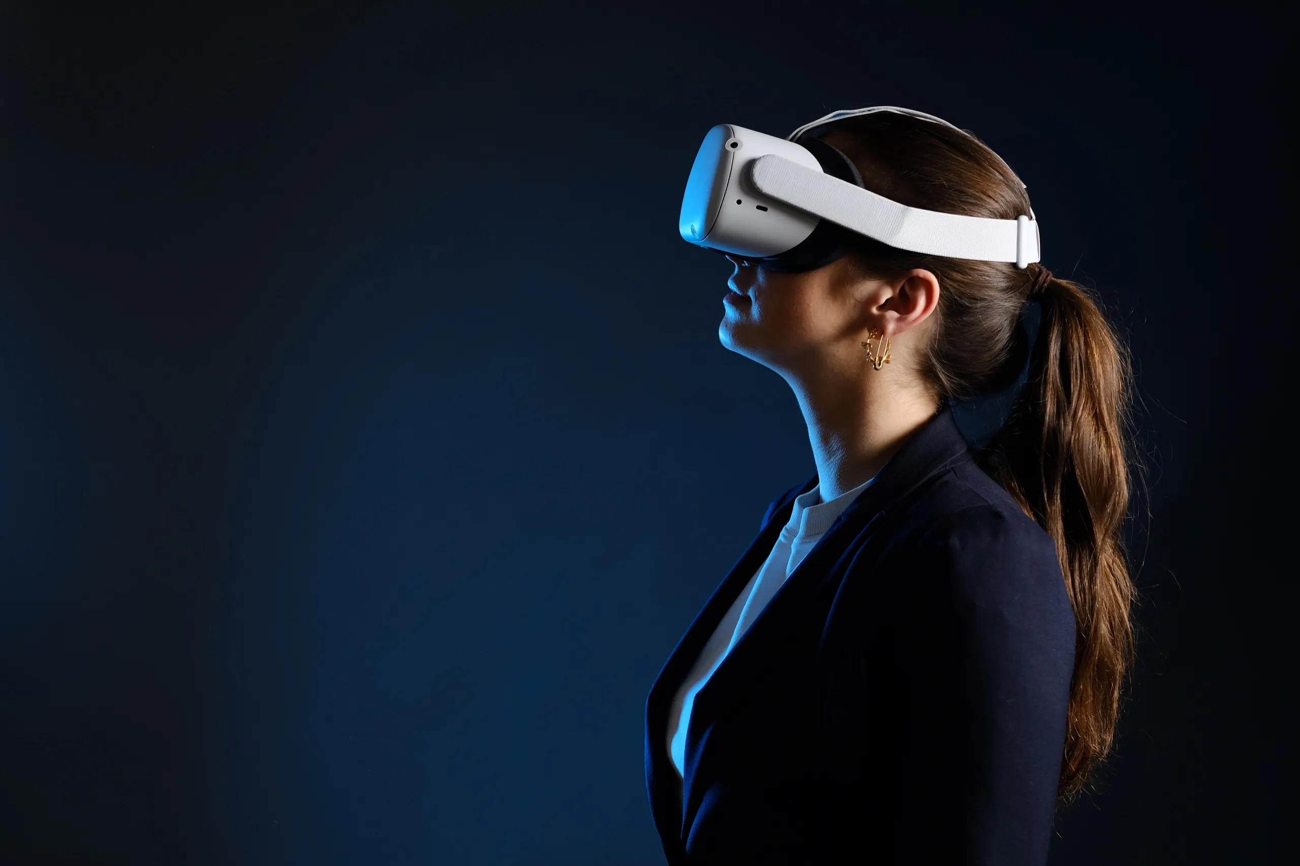 How a White Wall Became a Photo Studio with Light - detail from the blog article